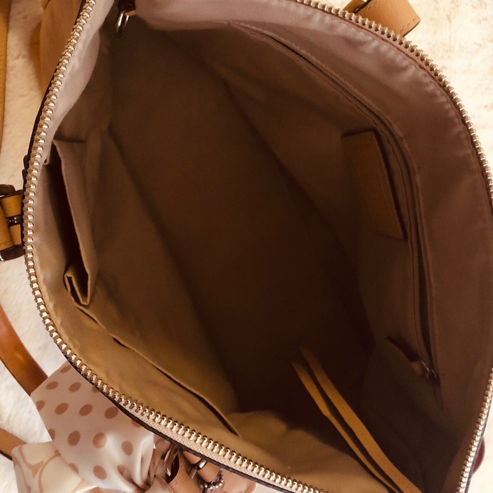 Coach Leather Handbag - Picture 5 of 8
